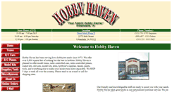 Desktop Screenshot of hobbyhaven.com